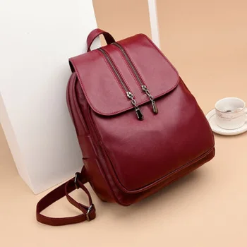 Kuprinė moteriška 2019 naują atsitiktinis maišelį kosmetikos krepšys lauko kelionės krepšys paprasta kuprinė