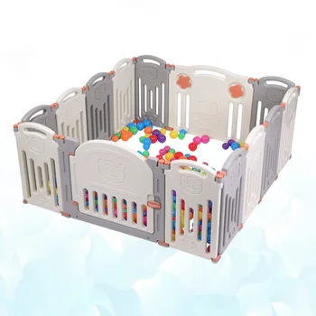 Kūdikių Folding Playpen Vaikams Veiklos Centras Saugos Žaisti Kieme Namų Patalpų Lauko