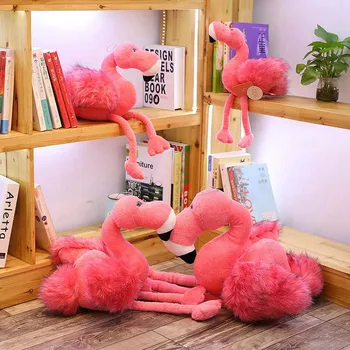 Kūrybos Flamingo Lėlės Pliušinis Žaislas Paukščiui Lėlės Apdailos Rožinės Lėlės Mergina Širdies Dovana Dropshipping Epacket shopify paslaugos