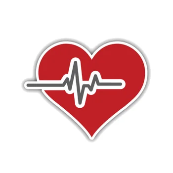 Kūrybos Širdies Medicinos Simbolis, Emblema Automobilių Lipdukas Langą Aukščiausios Kokybės Vinilo Atspindintis Padengti Įbrėžimams atsparus Vandeniui PVC