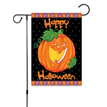 Laimingas Halloween dvipusis 3D spausdintos Vėliavos namai vėliava ir sodas vėliavos Helovinas šalis Kabo Vėliavos House Dekoravimas style-1