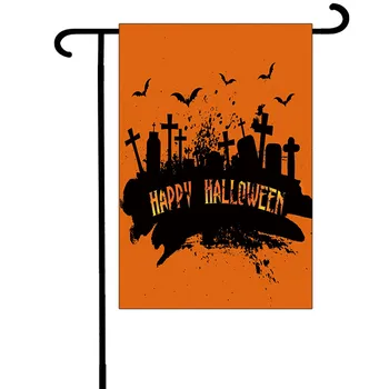 Laimingas Halloween dvipusis 3D spausdintos Vėliavos namai vėliava ir sodas vėliavos Helovinas šalis Kabo Vėliavos House Dekoravimas style-1