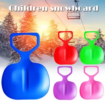 Lanksti Flyer Sniego Rogės Nešiojamų Sutirštės Vaikas Suaugusiųjų Lengvas Sniego Slankiklį Disko Žaislas, skirtas Lauko HB88
