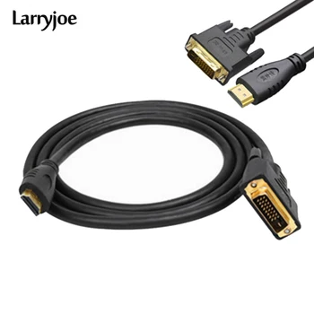Larryjoe HDMI į DVI 24+1 Vaizdo Kabelį, Adapter HDMI Male į DVI Male Kabelio 1080p Aukštos Raiškos LCD ir UŽPILDYTI Monitoriai