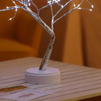LED Kalėdų Eglučių Žiburiai, Namų Apdailos USB Kūrybos LED Nakties Šviesos Spalva Lempos Fairy Pearl Šviesos Vaikas Dovana Miegamojo Puošimas