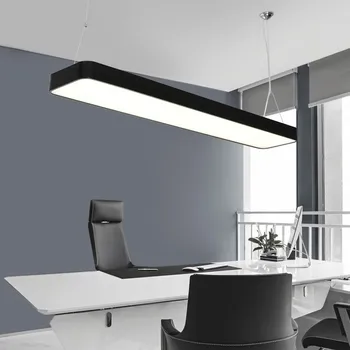 LED Lubų šviestuvas už kambarį, Miegamojo, Virtuvės, Biuro luminaria led Black White Lempos Atspalvis Office Liustra priedai veltiniams, vilna Lempa