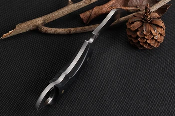 LLxxmm viena Karambit peilis kempingas išgyvenimo taktinis kišenėje mini kaklo peiliai multi EDC gelbėjimo fiksuotojo rankų darbo medžioklės peilis