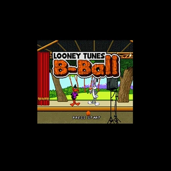Looney Tunes B-Ball 16 bitų Didelis, Pilkos spalvos Žaidimo Kortelę NTSC Žaidėjas Lašas Laivybos