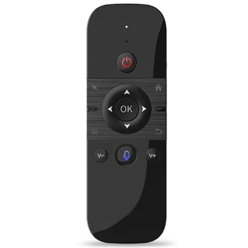 M8 Balso Nuotolinio Valdymo Oro Pelės 2.4 G Mini Belaidė Klaviatūra IR Mokymosi Gyro Jutikliai, Android TV Box