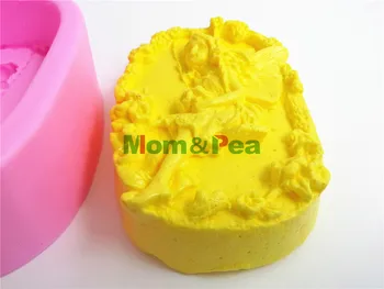 Mama&Žirnių 0334 Pasakų Žaisti Sūpynės Silikono Muilo Pelėsių Pyragas Apdaila Minkštas Pyragas 3D Pelėsių, Maisto kokybės Silikono Forma