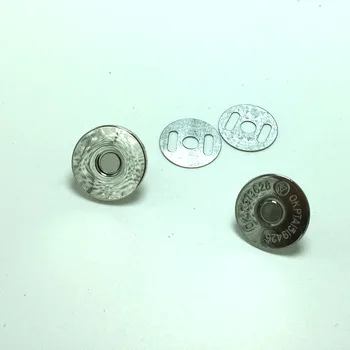 Metalo plonas magnetinio mygtuką, kaip 14mm/18mm Paspauskite Magnetinio Krepšiai magnetas sagtis