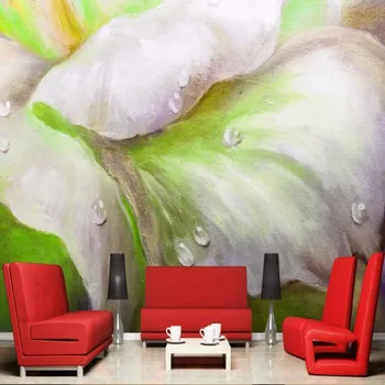 Milofi užsakymą didelis tapetai, freskos 3D modernus minimalistinio gėlių natiurmortas foną freskos