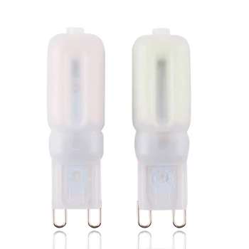 Mini G9 LED Lempos šviesos srautą galima reguliuoti Šviesos, 3W 5W SMD2835 110V, 220V G9, LED Lemputės Aukštos Kokybės Šviestuvo Šviesos Pakeisti Halogeninės Lempos 2vnt/daug