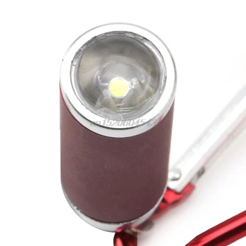 Mini Pocket LED Žibintuvėlis Nešiojamų Keychain paketų prižiūrėtojų raktinę Patogus LED Šviesos Kempingas Žibintuvėlis Žibinto Lemputė R02 Whosale&DropShip
