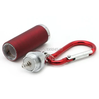 Mini Pocket LED Žibintuvėlis Nešiojamų Keychain paketų prižiūrėtojų raktinę Patogus LED Šviesos Kempingas Žibintuvėlis Žibinto Lemputė R02 Whosale&DropShip