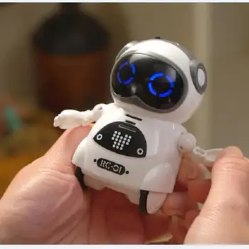 Mini Pocket Robotas Balso Atpažinimo Įrašyti Dainavimas, Šokiai Protingas Dialogas Interaktyvus Ankstyvojo Ugdymo Dovana Vaikų Žaislas