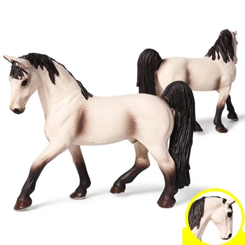 Modeliavimo Arklių Gyvūnų Modelio, Vaikų Žaislų Kolekcijos Žaislas Tenesio Balto Žirgo Lėlės Modelis Žaislas