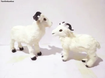 Modeliavimo baltos ožkos sunku, modelis, modeliavimas avių amatų namų dekoravimo, dovanų w2917