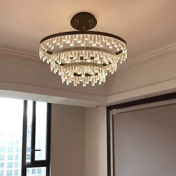 Modernus akmens pramoninio projektavimo meno liustra apšvietimo dizainas lempos kambarį apdaila lamparas de techo avizeler