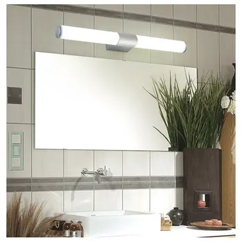 Modernus Minimalistinis Vonios kambarys Lempos Vandeniui Rūko Nerūdijančio Plieno Veidrodis Žibintai LED Vonios kambarys, Persirengimo Kambarys Apšvietimas