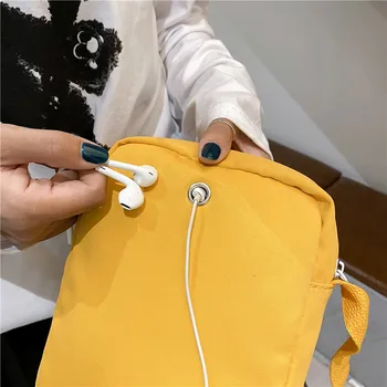 Moterų maišas Drobės Mini Peties crossbody dizaineris firminiai piniginės krepšiai moterų 2020 naujas prabanga rankinės geltonos spalvos Paplūdimio Piniginės