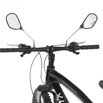 Motociklo Veidrodėlis Kalnų Keliais Dviračio Galinio vaizdo Veidrodėlis Dviračių Rankenos Atgal Eye Blind Spot Veidrodis 360 Sukimas su Saugos Atšvaitai