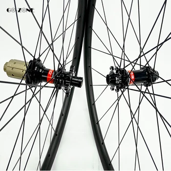 MTB 29er anglies ratų asimetrinė 40x 25 mm esu ant dviračio rato novatec D411SB D412SB 100X15 142X12 kalnų disko aširačio