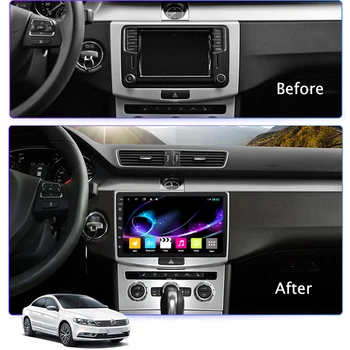 Multimedijos grotuvo VW PASSAT 7 2010-4G bei WiFi, automobilių radijas auto Video stereo audio GPS am IPS RDS carplay 1 din Android
