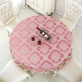 Namų ūkio high-end Europos stiliaus apvalios staltiesės, audiniai namų staltiesė stačiakampio formos staltiesė staltiesė