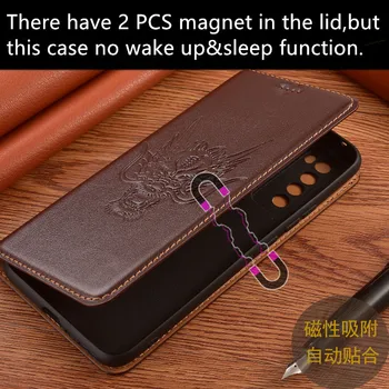 Natūralios odos magnetinis dėklas atveju, jei kortelės turėtojas padengti Meizu 17 Pro/Meizu 17 telefono dėklai su stovu funda coque 