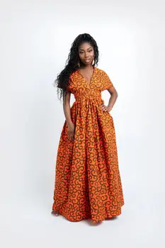 Nauja Afrikos stiliaus skaitmeninis spausdinimas rudenį moterų seksualus mados suknelės su split ends suknelės Afrikos etninės big swing suknelės