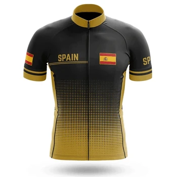 Nauja Ispanijos komanda mallot ciclismo hombre verano 