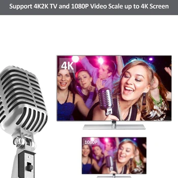 Naujas 4K HDMI Karaoke Maišytuvas 