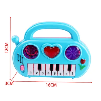 Naujas Baby Švietimo ir Muzikinis Žaislas-Vaikų Žaislai, Muzika ir protingas Žaislai Maži Nešiojamieji Multi-Color Priemonė