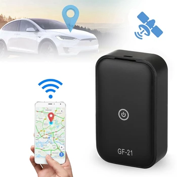 Naujas GF21 Mini GPS Tracker Real Time Automobilių Transporto Sekimo Locator GPS Locator