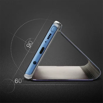 Naujas Huawei Mate 30 Pro Hard Flip Case Ultra Plonas Veidrodis Mobiliuosius Telefonus, Blizgus, Atsparus Smūgiams