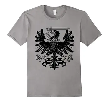Naujas Mados Mens Viršūnes Kietas, O Kaklo T-Shirt Prūsijos Vėliava T-Shirt Prūsijos vokiečių Vokietija Grafinis Užsakymą Tees