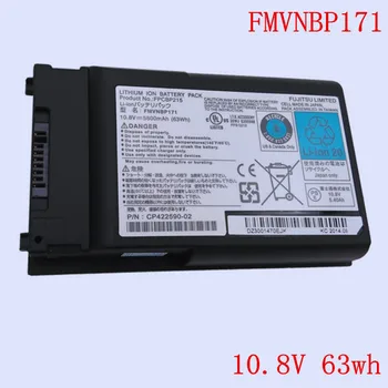 Naujas Originalus juodas Nešiojamas Li-ion Baterija FMVNBP171 FPCBP215 Fujitsu LifeBook T1010 TH700 T730 T731 T900 serijos 10.8 V 63wh