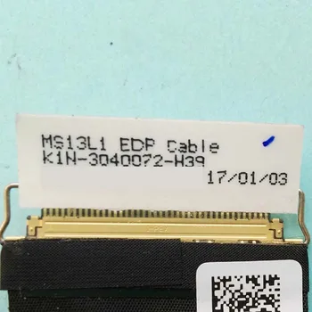 NAUJAS ORIGINALUS LCD EKRANO KABELIS MSI MS13L1 EDP KABELIS K1N-3040072-H39
