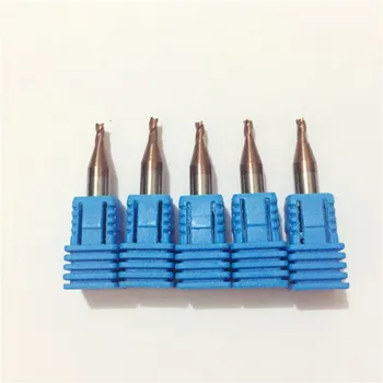Naujas Pabaigos frezavimo cutter W101 2,5 mm grąžtai Braškės karbido pabaigos malūnas SILCA VIPER 3 dantų klavišą pjovimo staklės D709238ZB