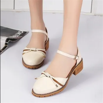 Naujas populiarus pavasarį ir vasarą moterys paprasta sandalai tendencijos mados laukinių sandalai, patogus storio su mažų šviežių laisvalaikio bateliai