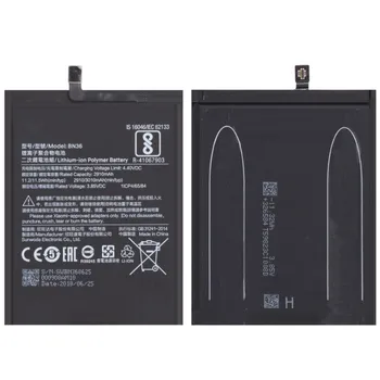 Naujas Telefonas, Baterija Mi6X MiA2 Baterija Xiaomi Mi 6X A2 BN36 Baterijų Xiomi bateria už Xiaomi Mi6X MiA2