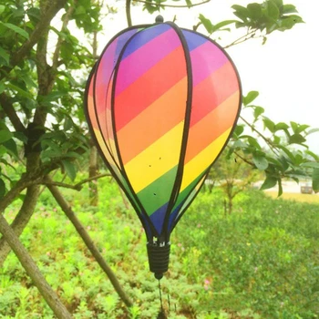 Naujausias Karšto oro baliono Suktuko Vėjai balionu Aitvaras Garden Court House Apdaila Oro Kanalo Žaislas - # 1