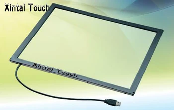 NAUJO tipo 50 colių Infraraudonųjų SPINDULIŲ jutiklinis ekranas IR touch rėmo viršutinio 10 lietimo taškų Plug and Play) su USB darbai