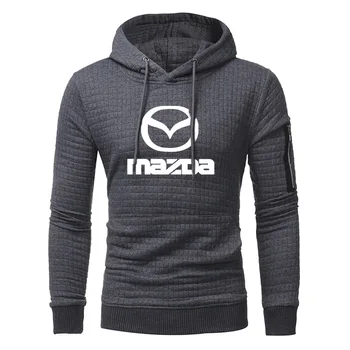 Naują Pavasario Rudens Hoodies Vyrų Mazda Automobilio Logotipas Spausdinti Palaidinukė Žakardo Vyrų Hoodie hip-hop harajuku Atsitiktinis Bliuzono tracksuit
