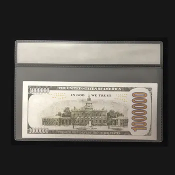 Naujų Produktų Sidabro Amerikos Koziris Banknotų 1 Milijono dolerių Banknotą į 24k sidabrą, Padengtą COA Rėmo Surinkimo