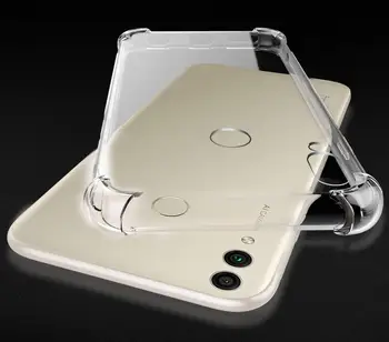 Neleidžiančioms slysti Silicio Minkštas Atveju Huawei Honor 8C BKK-AL10 Telefoną Atveju Huawei Honor Žaisti 8C Bumper Case Cover