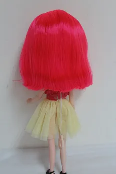 Nemokamas Pristatymas didelis nuolaida RUB-59DIY Nuogas Blyth lėlės gimtadienio dovana girl 4 spalva didelėmis akimis, lėlės su gražių Plaukų mielas žaislas