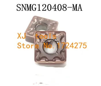 Nemokamas pristatymas SNMG120408-MA karbido CNC įdėklai,CNC tekinimo įrankis,taikomos nerūdijančio plieno ir plieno apdirbimas, įdėkite MSRNR/MSKNR