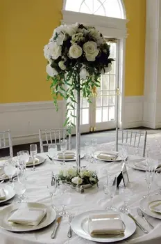 Nemokamas pristatymas (įvairaus dydžio) vestuvių Stalo dekoravimo Vestuvių gėlių stovas T-Etape kelių sukelti psichikos skiltyje stalo puošmena